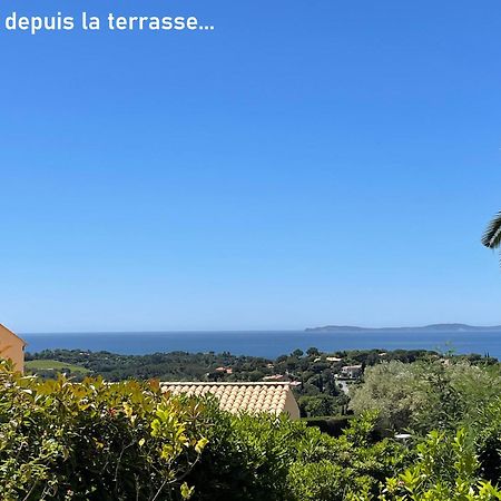 Appartement Rdc Terrasse Vue Panoramique Mer La Croix-Valmer Buitenkant foto